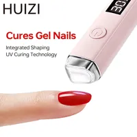 Lámpara UV LED Huizi MINI de 1.5W para Secar Uñas, Portátil con Cable USB, para Gel Semicurado y Adhesivos de Uñas