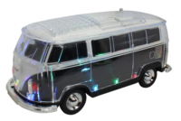 NOUVEAU DESIGN WS-267 avec lampe torche LED RGB, FM, TF, USB, haut-parleur portable sans fil en forme de bus pour l'extérieur