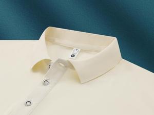 夏のカジュアルファッションポロシャツ男性用ポリエステル繊維男性用フォーマルシャツ白いTシャツ男性用Tシャツ - Product Image 6