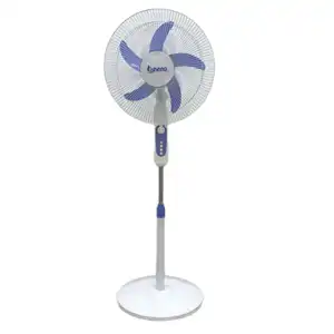 JETSH rechargeable stand fan plastic pares solar fan 12V USB funs with lithium battery with timer
