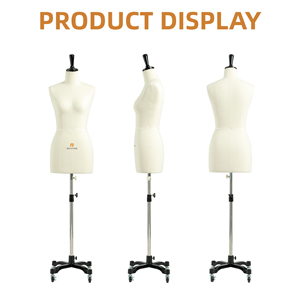 Maniquí de <span class=keywords><strong>Costura</strong></span> Beifuform, Talla 84, Medio Cuerpo Femenino, para Vestidos de Novia y Confección de Ropa de <span class=keywords><strong>Mujer</strong></span> - Product Image 4