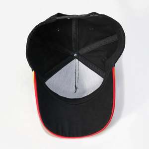 Gorra de Béisbol de Algodón de 6 Paneles Personalizada de Alta Calidad con Logotipo Bordado en 3D, Estilo Urbano, Deportiva, Unisex, de Dos Tonos - Product Image 4