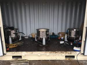 Concentrador centrífugo con modelos de lote de lecho flotante - Product Image 4