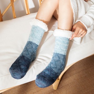 2024 noël chaussettes floues épaissir Plus coton hiver mignon chaussettes chaudes maison étage chambre drôle <span class=keywords><strong>pantoufle</strong></span> pour les femmes - Product Image 5