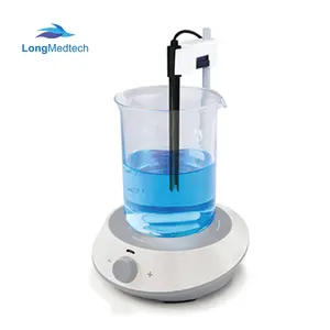 With Warmup Laboratory Hotplate Magnetic Stirrer Hot Plate Brand Plastic PET 0.8L Small Lab Mixer Ultra Flat Magnetic Stirrer 5W