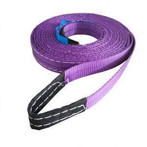 <span class=keywords><strong>Eslinga</strong></span> de Cinta de Poliéster de Doble Bucle de 1T, 10m, de Alta Resistencia, Suministros Marinos para Necesidades de Elevación, Cuerda de <span class=keywords><strong>Amarre</strong></span>, etc. - Product Image 3