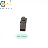 Boîtiers de connecteurs femelles DT04-6P, prise étanche automobile pour câblage de voiture