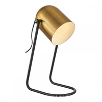 Lampe de table en métal de type simple et créatif, lampe de lecture de bureau, douille E26/E27