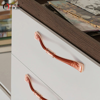 Oukali Vente Chaude Classique 96 128 En Alliage De Zinc Poignée De Meubles Chambre Vintage Armoire Commode Tiroir Porte Placard Poignées