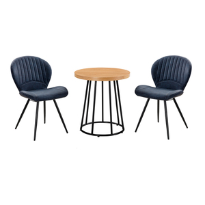 <span class=keywords><strong>Los</strong></span> proveedores de China muebles de comedor de lujo moderno de cuero de la PU Silla de comedor de diseño con patas de metal - Product Image 4