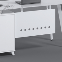 Bureau de travail moderne et simple pour avocat, idéal pour la lecture et le travail à domicile – Collection 2024