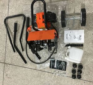 Garden Tools Small Agriculture Machinery 52cc Mini <b>Cultivator</b> Power Tiller - Product Image 5