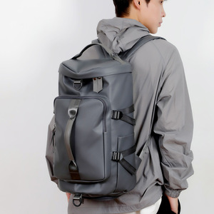 Waterproof Travel <b>Backpack</b> <b>Large</b> Capacity Roll Top Rucksack Dry Wet Separation Gym Hiking Daypack - Product Image 4