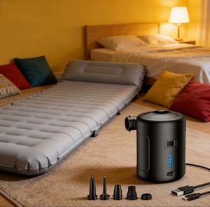 Pompe à air électrique 6000 mAh pour tentes gonflables, matelas pneumatiques, flotteurs de <span class=keywords><strong>piscine</strong></span>, tapis de couchage de <span class=keywords><strong>camping</strong></span>, sacs de rangement sous vide - Product Image 1