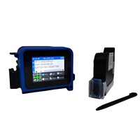 Impresora de Inyección de Tinta Manual Portátil TIJ, Mini Impresora de Tubos, Máquina de Codificación de Lotes con Logotipo Flexible, Fecha de Caducidad, Código QR