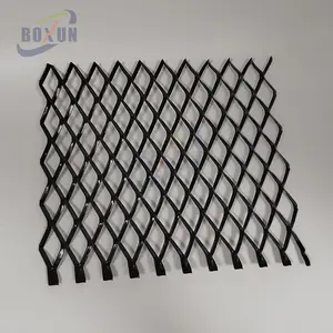 Professional Manufacture Heavy duty Expanded metals walkway mesh Panel aluminum steel iron Stretch Metal Mesh