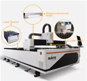 4kw 1530 High Precision Cutting Size Cnc Fiber Laser Cutting Machine Lazer Cutting Machine For Aluminum Metal Sheet