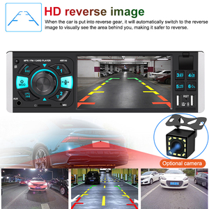 4051 4.1 inch 1din xe Stereo đài phát thanh xe phương tiện truyền thông MP5 Máy nghe nhạc với màn hình - Product Image 3