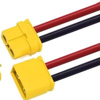 Connecteur mâle-femelle LEMON XT30 XT60 10AWG 12AWG 600V en cuivre étamé 2P pour la charge de batterie de voiture