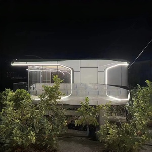<span class=keywords><strong>Casa</strong></span> Cápsula Prefabricada de Lujo, Cabaña Modular <span class=keywords><strong>con</strong></span> Cristal Panorámico para Hoteles, Resorts y Glamping - Product Image 4