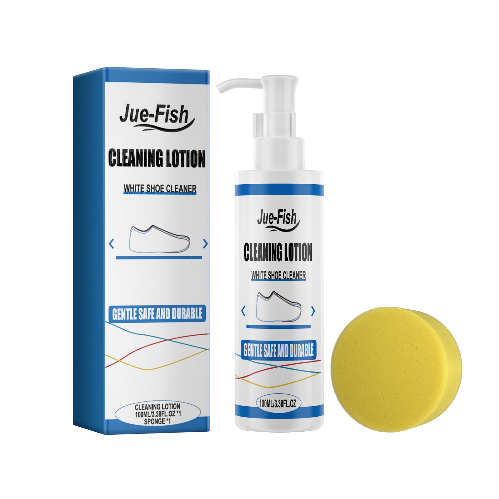 Lotion de nettoyage + éponge