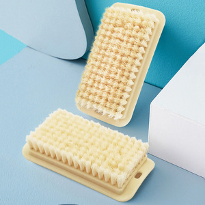 Soft Bristled Shoe Brush Nylon Plastic Multi Functional Cleaning Tool For Shoes Clothes Household Use - Product Image 1