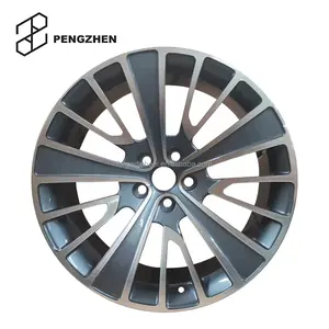 Pengzhen promotion forged wheels 18 19 20 21 inch cnc machine face 5x108mm gun metal auto car wheels for jaguar f-type