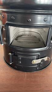 Poêle à charbon de bois sans fumée en bois à deux portes <span class=keywords><strong>avec</strong></span> poignées amovibles portables pour l'extérieur - Product Image 2