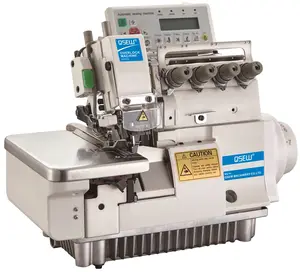 QS-700D-5-UT Direkt antrieb Hochgeschwindigkeits-Industrie-Overlock-Auto-Trimmer-Industrien äh maschine mit 5 Fäden