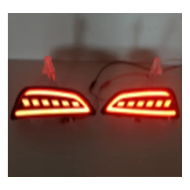 Modifiye kuyruk lambası arka lamba Hyundai Accent için Led arka tampon lamba ışığı
