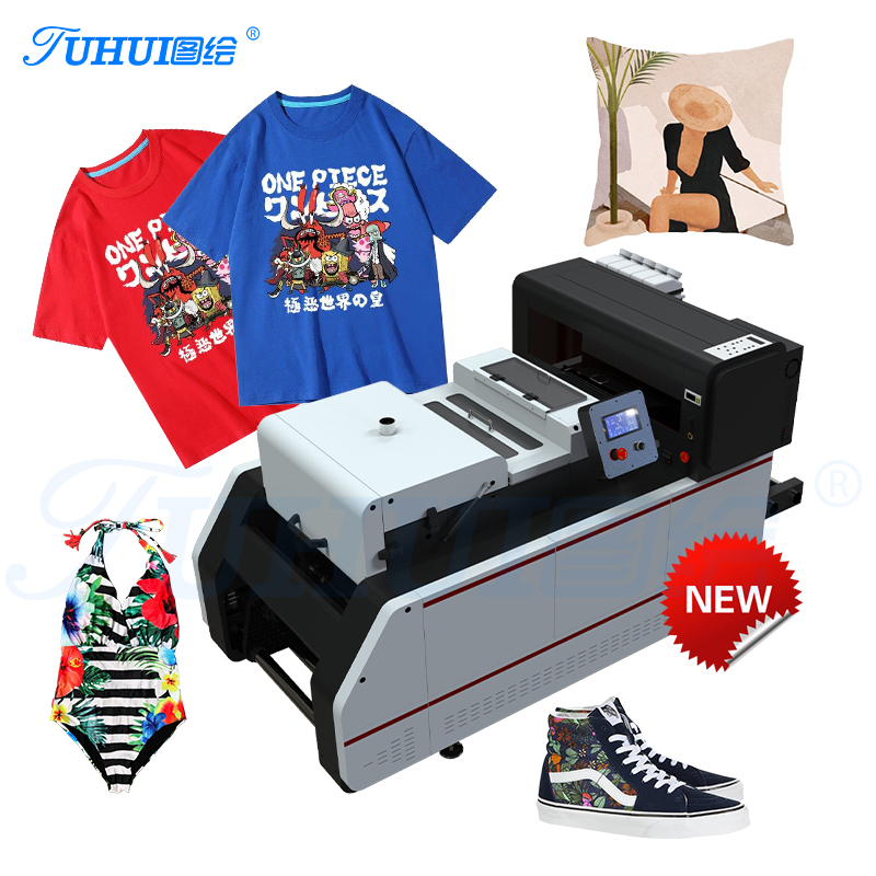 Новинка! Принтер А3/А4 30 см DTF со встряхивающим порошком в одном переводной бумаге, этикетки, термопринтер для ПЭТ пленки, принтер для футболок