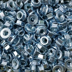 Proveedor de Fábrica ASME B18.2.2 B18.2.4.4M Grado 2/5/8 6 # Tuerca hexagonal galvanizada en caliente de 2'' de acero al carbono HDG - Product Image 5