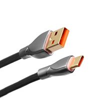 Câble de clavier mécanique en cuivre pur, type C vers USB A, avec connecteur aviateur détachable, pour ordinateur et tablette, prix d'usine