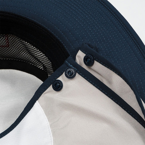 Sombrero de Sol Personalizado de Ala Ancha con Solapa Extraíble para el Cuello, Bordado 3D, Protección UV, Sarga de Algodón Transpirable para Verano y Actividades al Aire Libre - Product Image 4