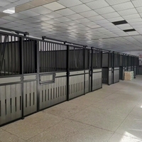 OEM ODM CE Fabrikadan Doğrudan Avrupa Tarzı Korozyona Dayanıklı At Kutusu Yüksek Dayanımlı Bambu At Ahırı At Binme Okulu için