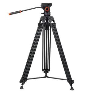 TRIOPO tripod kamera DV965, peralatan fotografi profesional, tripod menara SLR aluminium paduan, fotografi