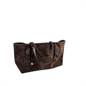 Pochette pour femmes en cuir véritable de style occidental, fermeture éclair, imperméable, légère, bandoulière de luxe, grande capacité, sac à main - Product Image 5
