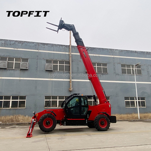 Cargador Telescópico TOPFIT con Cesta de 1.5m de Capacidad, Diésel, Alta Eficiencia, Multiusos, para Demolición de Edificios - Product Image 1