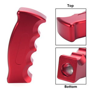 Car Gear <b>Knob</b> Aluminum Alloy Ergonomic <b>Shift</b> Head SFN231 Universal Fit Red Blue Yellow Purple Black - Product Image 4