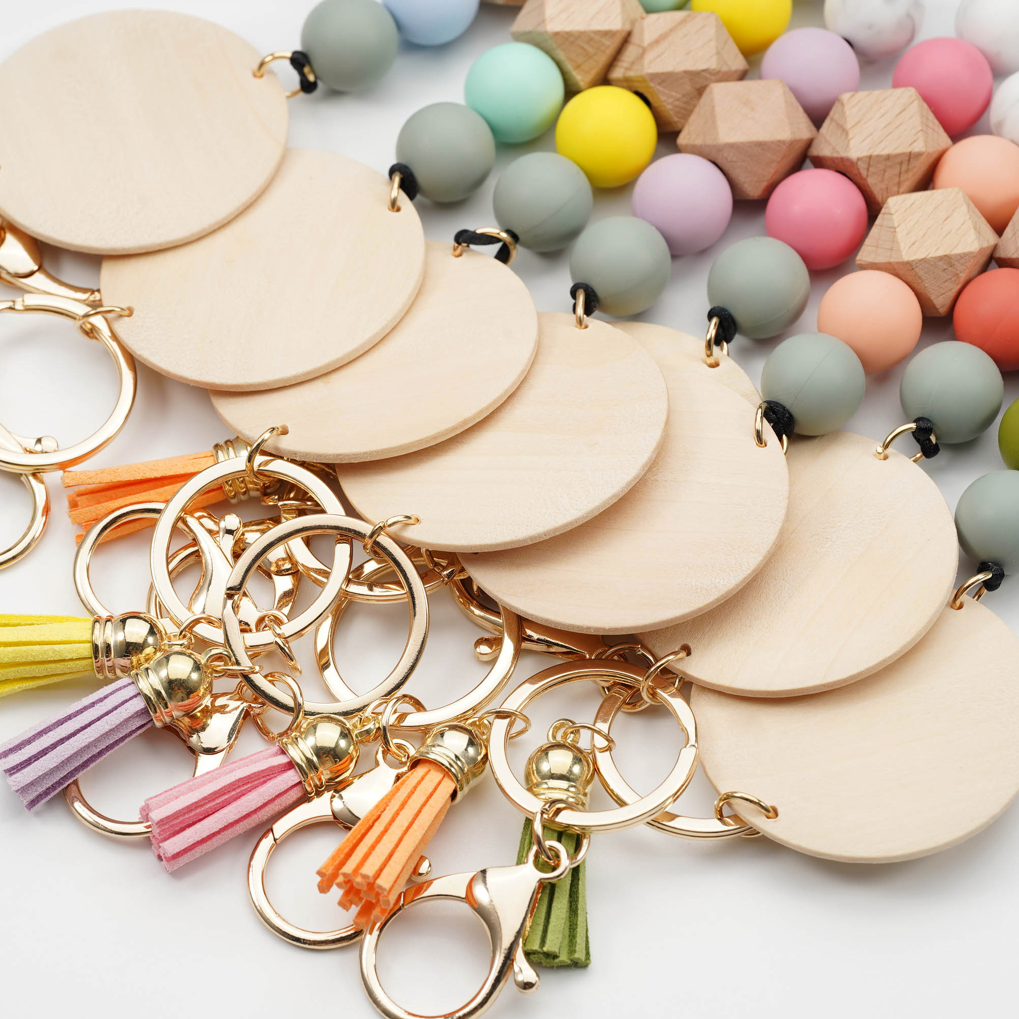 Promotional Silicone Ring Water Bottle Lanyard Polyester Strap Custom Logo for Exhibitions Events Party Image 5