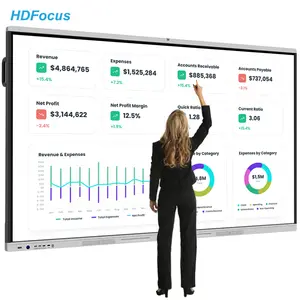 4k液晶显示器智能Bord交互式白板面板数字智能教学交互式板