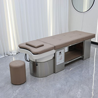 Lit de spa capillaire japonais en céramique pour salon de coiffure, vente en gros, table de lavage de cheveux, lit de spa capillaire, lit de shampooing