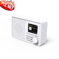 Radio Portátil para el Hogar 2025 con DAB, FM, Internet, Pantalla LCD, Alimentación CA, Banda AM, Función de Reloj, Pantalla TFT y Altavoz