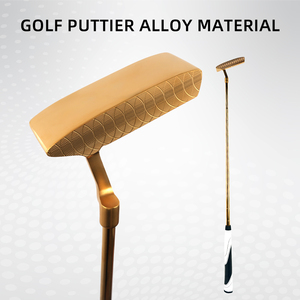 Prix d'usine, vente chaude, <span class=keywords><strong>putter</strong></span> de <span class=keywords><strong>golf</strong></span> en acier inoxydable, droitier, forgé, poignée en caoutchouc, personnalisable, dernier modèle - Product Image 6