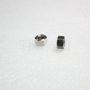 MSGP passivation trattamento esagonale in lega di zirconio dado Zr702 (UNS R60702 99.5% Zr + Hf) per il nucleare/aerospaziale/chimico - Product Image 2
