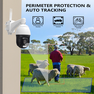 Caméra IP PTZ <span class=keywords><strong>solaire</strong></span> 4G LTE avec zoom optique 22x et connexion Wi-Fi, capteur CMOS 5MP, vision nocturne, extérieur - Product Image 2