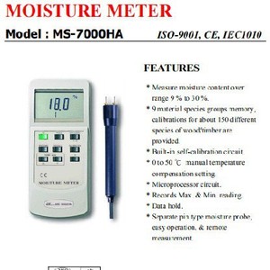 Humidimètre LUTRON Chine MS-7000HA |   <span class=keywords><strong>Testeur</strong></span> <span class=keywords><strong>d</strong></span>'<span class=keywords><strong>humidité</strong></span> du <span class=keywords><strong>bois</strong></span> en anglais - Product Image 2