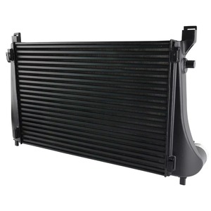 Kit d'intercooler Auso-Racing pour Audi A3 S3 Volkswagen Golf GTI R MK7 1.8 2.0T en alliage d'aluminium noir - Product Image 2