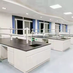Clínica Hospital Escuela Computadora Cosméticos Electrónica Polipropileno Banco DE TRABAJO farmacéutico Muebles de laboratorio Mesa de laboratorio - Product Image 1