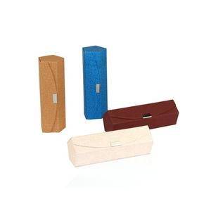 Estuche rígido para gafas de PU hecho a mano, con cierre magnético, duradero, para guardar gafas ópticas, gafas de sol y gafas de lectura. - Product Image 4